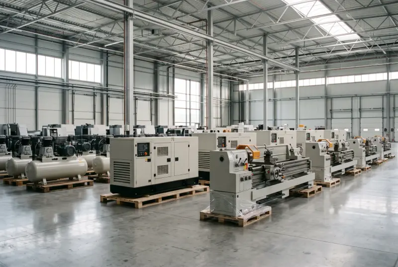 Venta al mayoreo de maquinaria y equipo industrial
