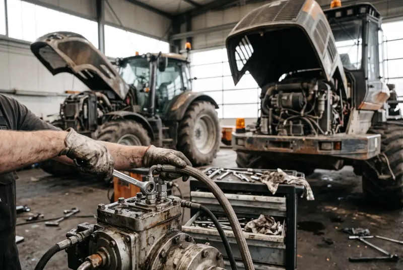 Reparación y mantenimiento de maquinaria industrial, agrícola y forestal